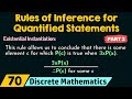 Rules of Inference for Quantified Statements (Part 2)