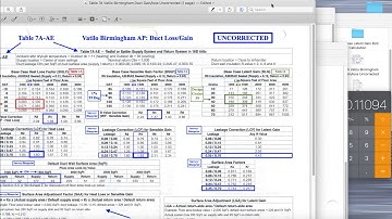 Heat Load Calculation:Part 14D: Vatilo Birmingham -WIF:LCF calculation for Worksheet G