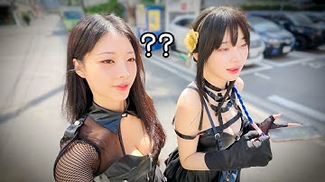 거리에서 일본인들이 왜이렇게 쳐다보지...??