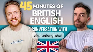 British English Conversation | 45 minutes of real English Listening Practice