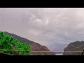 TimeLapse (таймлапс) Дождь, ливень, гром. Дагестан. Унцукульский район, Унцукуль.