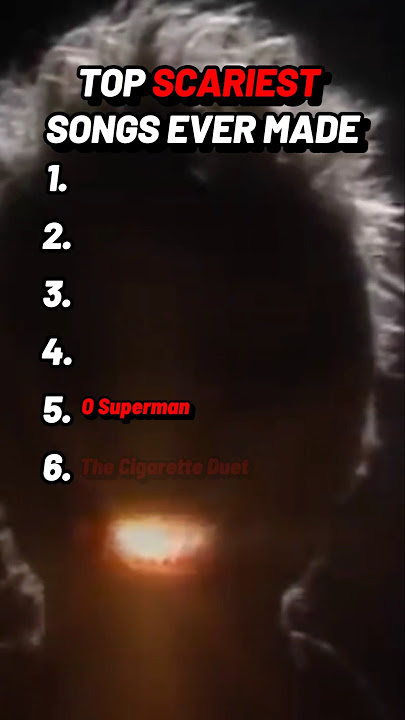 Scary songs creepy #ScarySongs #scarytiktoks #music #horror
