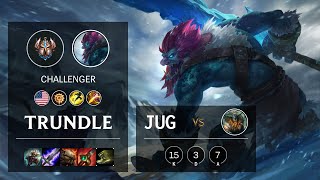 Trundle Jungle vs Olaf - NA Challenger Patch 10.13