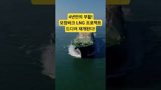 “4년 만의 부활!” 모잠비크 LNG 프로젝트, 드디어 재개된다!