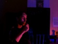 Gareth Allen aka biscuit bones does Eminem on karaoke, badly.