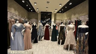 أفضل و أجمل فساتين السهرات و الزفاف في العالم 2019 ماركة Top Line Dress