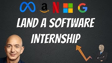 YOU Can Land ANY Software Engineering Internship | Tips From An Amazon SDE