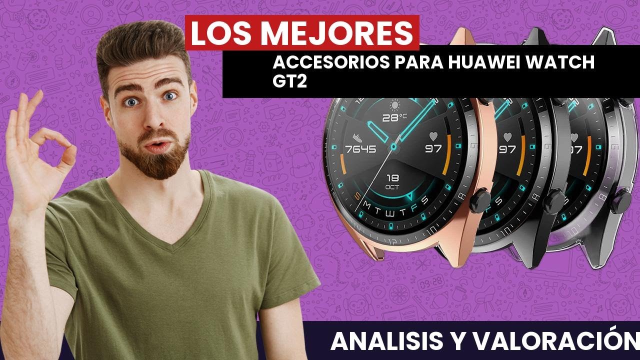 Los ACCESORIOS para Huawei Watch GT 2 más pedidos en AMAZON 💯💯💯 - YouTube