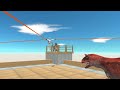 COMBO CATCH ATTACK by CARNOTAURUS and Ape Team vs ALL UNITS Animal Revolt Battle Simulator