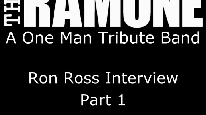 Ron Ross Interview Pt 1- Ron Meets The Ramones