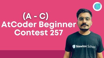 (A - C)AtCoder Beginner Contest 257 | Hitesh Tripathi
