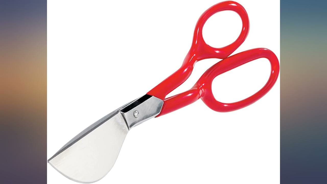 What are duckbill scissors and how do you use them?