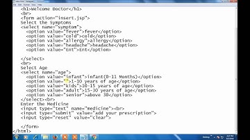 Inserting Data into Database Tables using Jsp