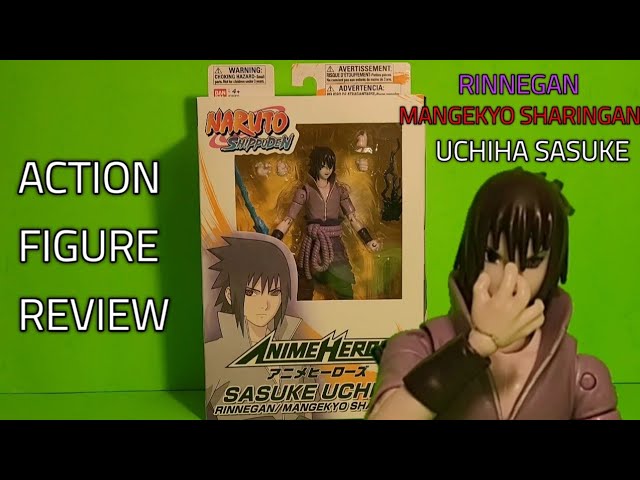 ANIME HEROES - Naruto - Sasuke Uchiha Rinnegan/Mangekyo Sharingan Action  Figure