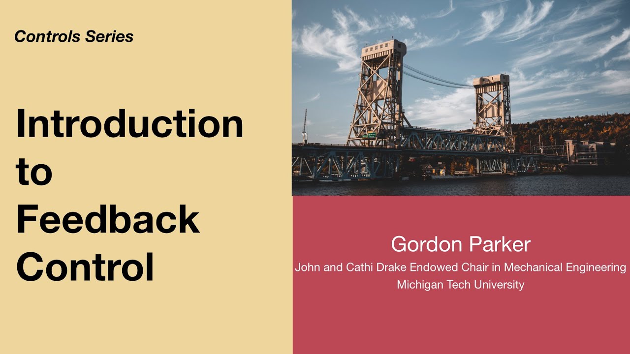 Introduction to Feedback Control YouTube