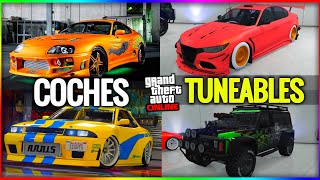 TOP 8 COCHES que DEBES TUNEAR en GTA 5 ONLINE | 2021| TOP VEHICULOS MÁS TUNEABLES |ep.2