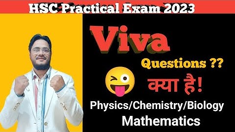 HSC Practical Exam Viva Questions 2023| HSC Exam 2023| Maharashtra Board Exam 2023|Practical Exam