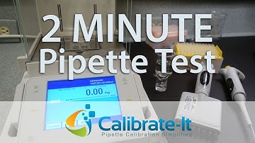 Calibrate-It Test My Pipette