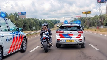 Top 4 Meest Waanzinnige Politie Achtervolgingen Met HOGE Snelheid!