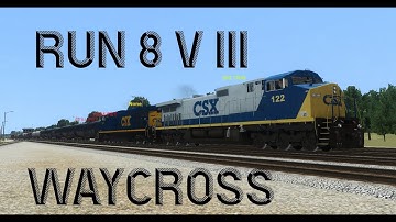 Run 8 V3 | Southeast GAs Biggest Rail Facility. Waycross!