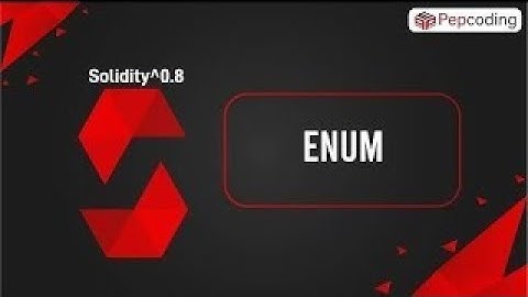 Enums | Blockchain | Solidity ^0.8 in Hindi
