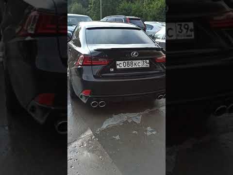 Кастом выхлоп Lexus IS 250