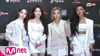 Red Carpet with MAMAMOO│2018 MAMA FANS' CHOICE in JAPAN 181212