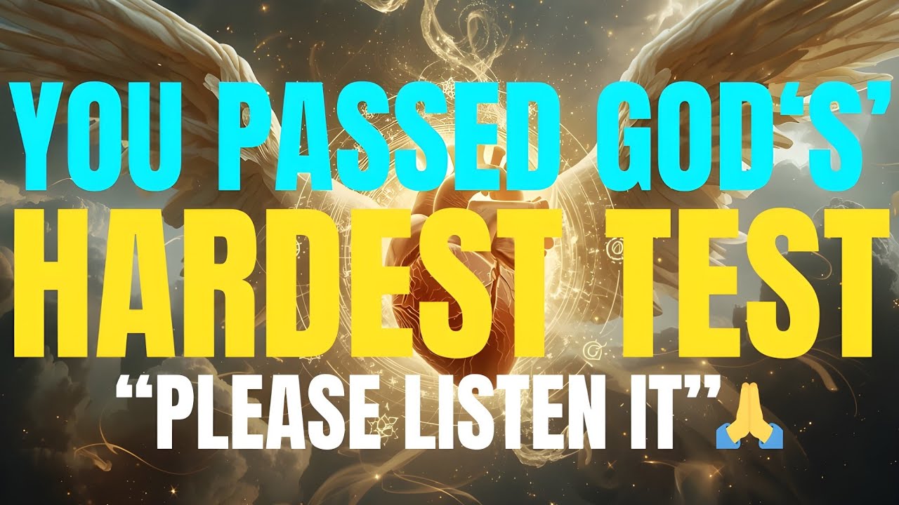 🔴👑 Chosen One, You Passed God’s Hardest Test |  Now Watch This 🏆..
