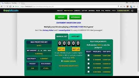 FREEBITCO IN Working Script Nov 2017   Over 2BTC a Day   Proof Provided