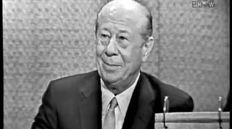 What's My Line? - Bert Lahr; Peter Ustinov [panel] (Jan 6, 1963) [UPGRADE!]