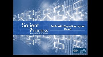 SPARK UI Toolkit - Table with Repeating Layout Demo