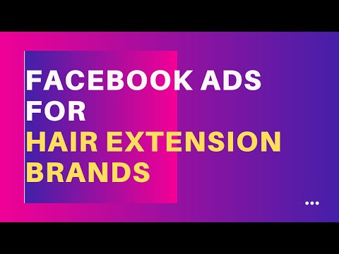 hair extensions ad