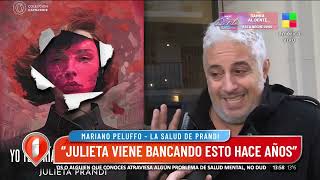 Mariano Peluffo bancó a Julieta Prandi y sorprendió con una fuerte revelación