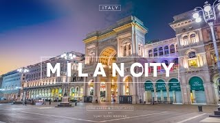 Video thumbnail of "Milano City Hyperlapse Italy Time Lapse Italia"