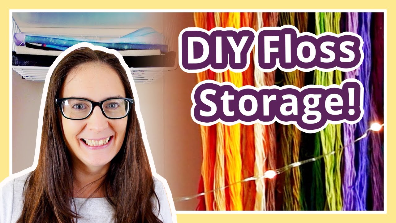 Making a DIY floss drops storage system! 