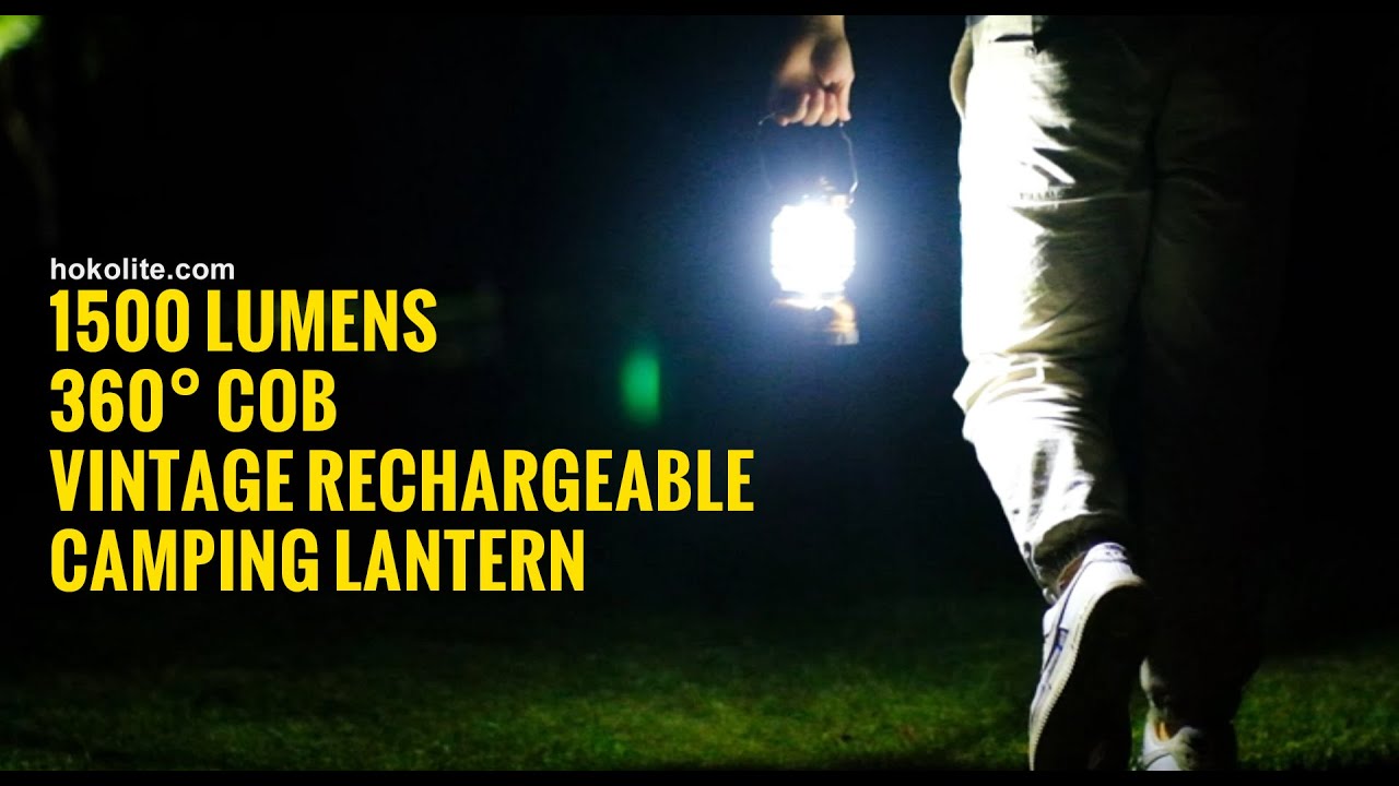 Battery Camping Lantern For Adventures 1500LM - Hokolite