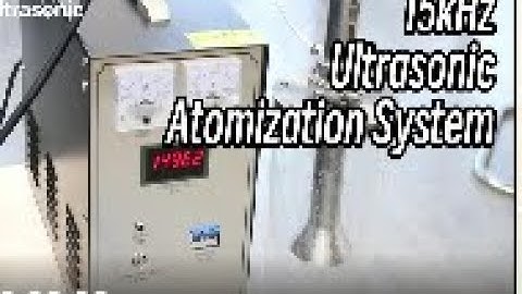 15kHz Ultrasonic Atomization System