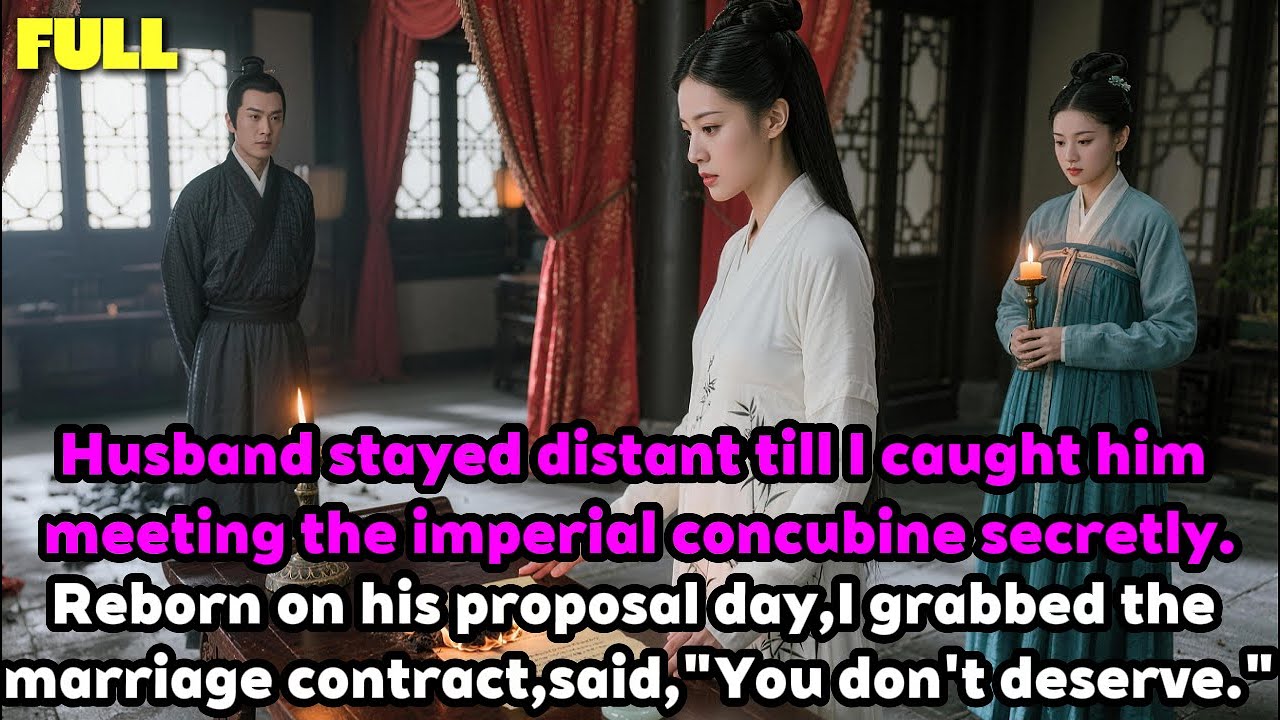 Married three years,husband stayed distant—until  caught him meeting the imperial concubine secretly
