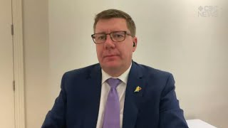 Premier Scott Moe spoke to reporters Sunday from Dubai and his final days at COP28