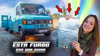 Trucos CAMPERIZAR FURGONETA Insonorizar RUIDO + Conversion camper  | Esta furgo era una ruina Ep. 7