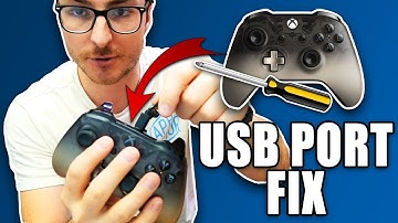 XBOX ONE Controller Disconnects All The Time - Micro USB Port Fix