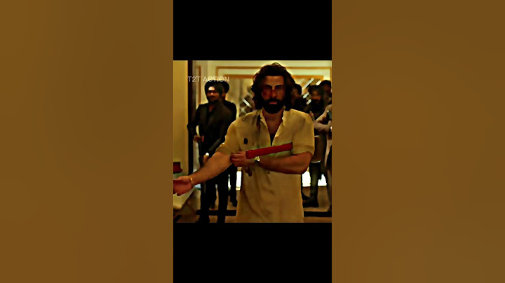 ANIMAL X KAAYI🔥T2T ACTION 7• RANBIR KAPOOR ATTITUDE.. [4K] QUALITY HDR EDIT. #animal #ranbirkapoor