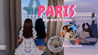 trip to paris!🥖🇫🇷┃eiffel tower ┃restaurant 🥗┃flying✈️┃voiced ┃ Berry avenue Roleplay { avaxea }