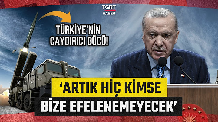 Türkiye'nin Caydırıcı Gücü Tayfun! Erdoğan: "Artık Hiç Kimse Bize Efelenemeyecek" - TGRT Haber