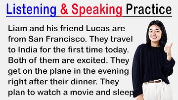 A Long Flight | Improve Your English | Listening & Speaking Practice #7