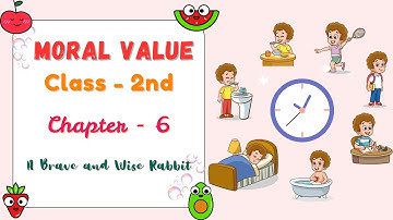 CHAPTER-6 | CLASS-2 | MORAL VALUES | A BRAVE AND WISE RABBIT | PRAKASH GLOBAL  | ‪@TinTinTV900