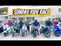 First sunday ride vlog   my superbike z900 vs zx10r vs hayabusa vs daytona 675 vs triumph 