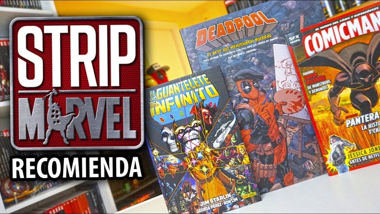 \u00a1Brutal! El Guantelete del Infinito, El arte de Deadpool, Revista SFX I Strip Marvel 