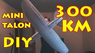 Самолет - дальнолет на 300км копируем мини талон своими руками mini talon build part 1