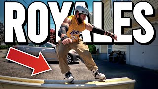 ROYALE Grinds Unlocked?! // Faction Tactical V1 // Aggressive Inline Skate Vlog